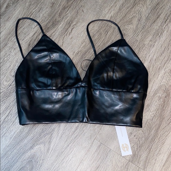 House of Harlow 1960 Vegan Leather Black Set - Picture 6 of 9